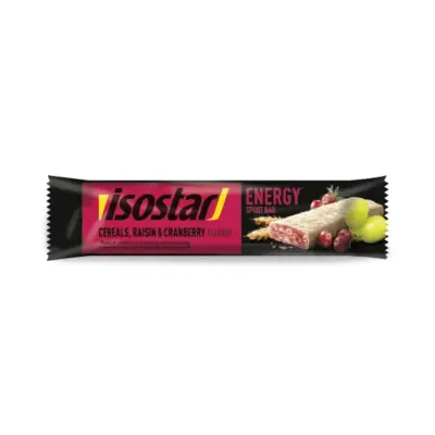 Isostar Energy Bar Raisin Cranberry 40g