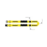 Isostar number belt yellow Isostar number belt yellow