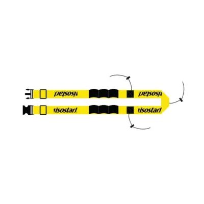 Isostar number belt yellow