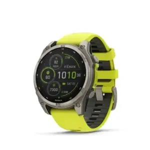 Garmin Fēnix 8 Sapphire Solar Amp Yellow Graphite 47mm