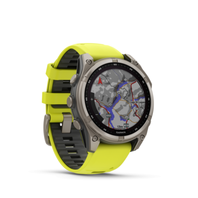 Garmin Fēnix 8 Sapphire Solar Amp Yellow Graphite 47mm
