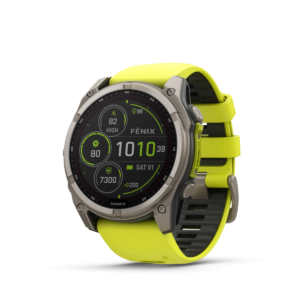 Garmin Fēnix 8 Sapphire Solar Amp Yellow Graphite 51mm