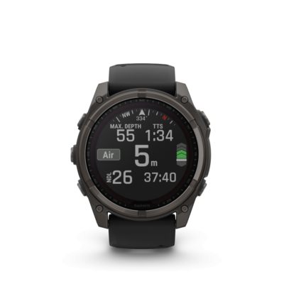 Garmin Fēnix 8 Sapphire Solar Carbon Gray Black 51mm