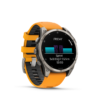 Garmin Fēnix 8 AMOLED Sapphire Graphite Orange 51mm