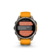 Garmin Fēnix 8 AMOLED Sapphire Graphite Orange 51mm