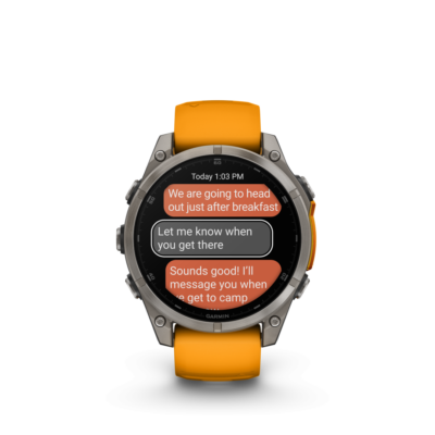 Garmin Fēnix 8 AMOLED Sapphire Graphite Orange 51mm