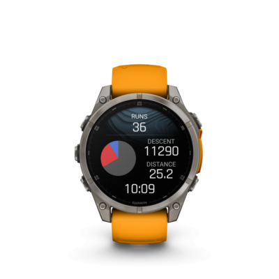 Garmin Fēnix 8 AMOLED Sapphire Graphite Orange 51mm