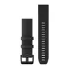 Black • QuickFit • 22 mm • Silicone