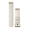 Cream nylon with cream gold buckle • QuickFit • 20 mm • Nylon