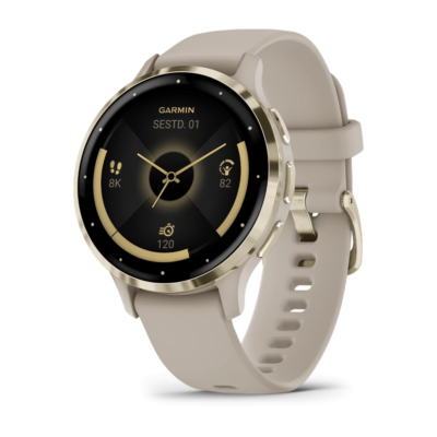 Garmin Venu 3S French Grey Soft Gold