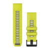 Amp Yellow / Graphite • QuickFit • 26 mm • Silicone