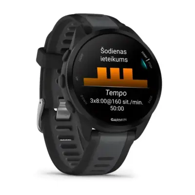 Garmin Forerunner 165 Music Black Slate Grey