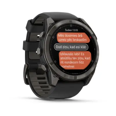 Garmin Fēnix 8 Pro AMOLED Sapphire Carbon Grey Black 51mm