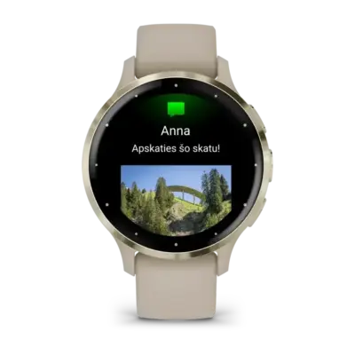 Garmin Venu 3S French Grey Soft Gold