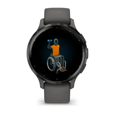 Garmin Venu 3S Black Sesame Slate