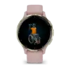 Garmin Venu 3S Pink Dawn Soft Gold