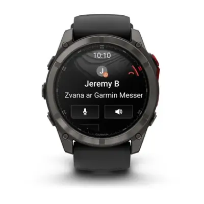 Garmin Fēnix 8 Pro MicroLED Sapphire Carbon Grey Black 51mm