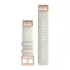 Garmin QuickFit 20 Watch Band Cream Nylon Rose