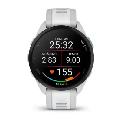 Garmin Forerunner 165 Mist Gray Whitestone