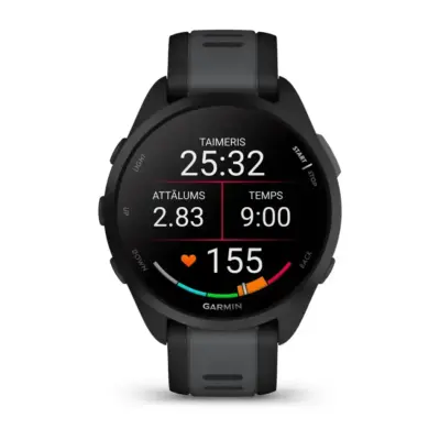 Garmin Forerunner 165 Black Slate Grey