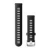 Black • Spring bar / Quick Release • 20 mm • Silicone