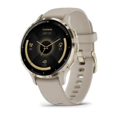 Garmin Venu 3S French Grey Soft Gold