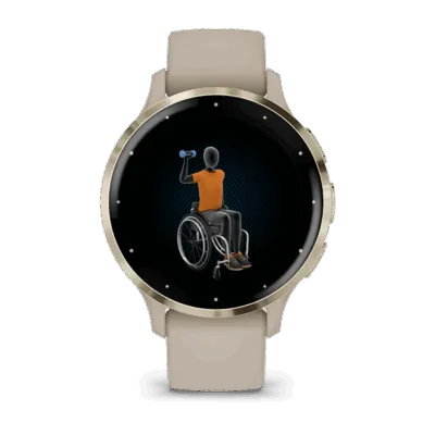 Garmin Venu 3S French Grey Soft Gold - INTERVALS Shop