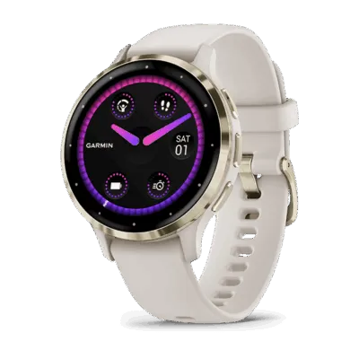 Garmin Venu 3S Ivory Soft Gold