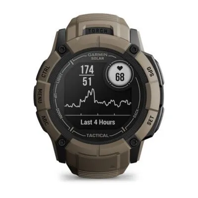 Garmin 010-02805-02 EN Garmin Instinct 2X Solar Tactical Coyote Tan pd-01