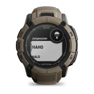 Garmin 010-02805-02 EN Garmin Instinct 2X Solar Tactical Coyote Tan pd-03