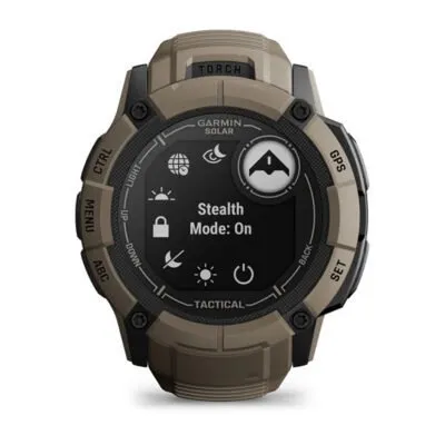 Garmin 010-02805-02 EN Garmin Instinct 2X Solar Tactical Coyote Tan pd-04
