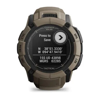 Garmin 010-02805-02 EN Garmin Instinct 2X Solar Tactical Coyote Tan pd-05
