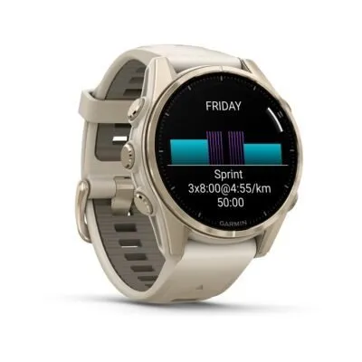 Garmin Fēnix 8 AMOLED Sapphire Soft Gold Gray 43mm