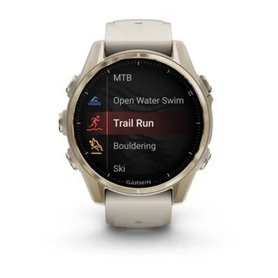 Garmin Fēnix 8 AMOLED Sapphire Soft Gold Gray 43mm