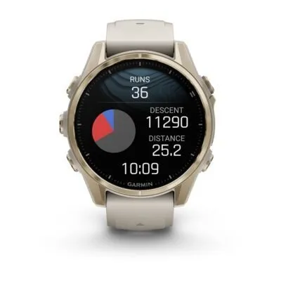 Garmin Fēnix 8 AMOLED Sapphire Soft Gold Gray 43mm