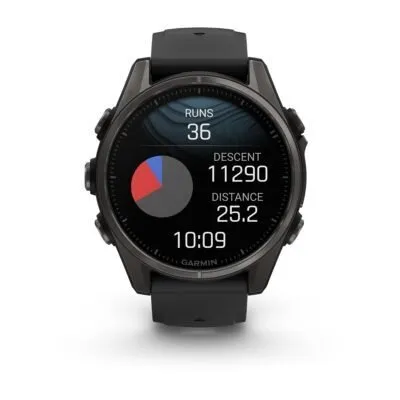 Garmin Fēnix 8 AMOLED Sapphire Carbon Grey Black 43mm