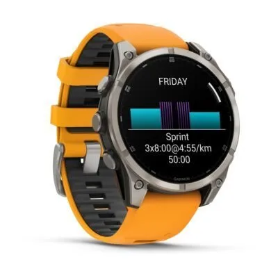 Garmin Fēnix 8 AMOLED Sapphire Graphite Orange 47mm