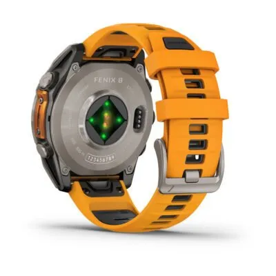 Garmin Fēnix 8 AMOLED Sapphire Graphite Orange 47mm