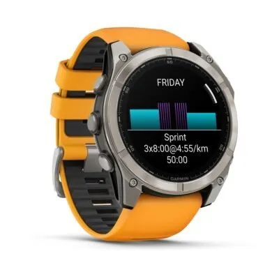 Garmin Fēnix 8 AMOLED Sapphire Graphite Orange 51mm