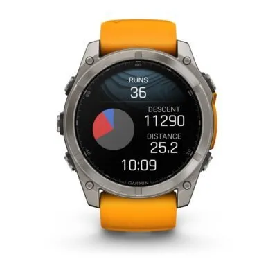 Garmin Fēnix 8 AMOLED Sapphire Graphite Orange 51mm
