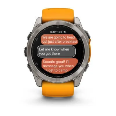 Garmin Fēnix 8 AMOLED Sapphire Graphite Orange 51mm