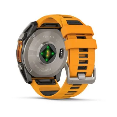 Garmin Fēnix 8 AMOLED Sapphire Graphite Orange 51mm