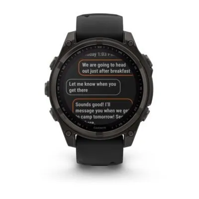 Garmin Fēnix 8 Sapphire Solar Carbon Gray 47mm