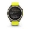 Garmin Fēnix 8 Sapphire Solar Amp Yellow Graphite 47mm