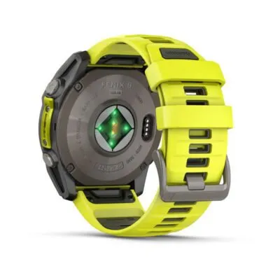 Garmin Fēnix 8 Sapphire Solar Amp Yellow Graphite 51mm