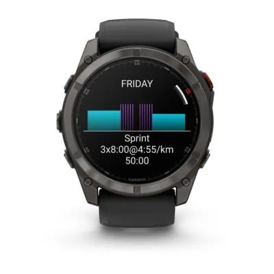 Garmin Fēnix 8 Pro AMOLED Sapphire Carbon Grey Black 51mm