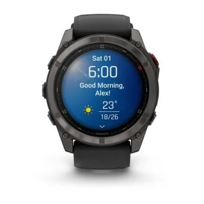 Garmin Fēnix 8 Pro AMOLED Sapphire Carbon Grey Black 51mm