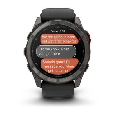 Garmin Fēnix 8 Pro MicroLED Sapphire Carbon Grey Black 51mm