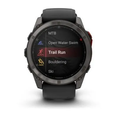 Garmin Fēnix 8 Pro MicroLED Sapphire Carbon Grey Black 51mm