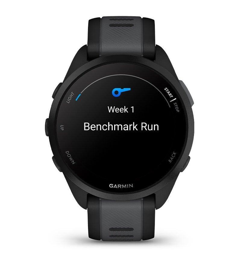 Garmin Forerunner 165 Garmin Coach training plan